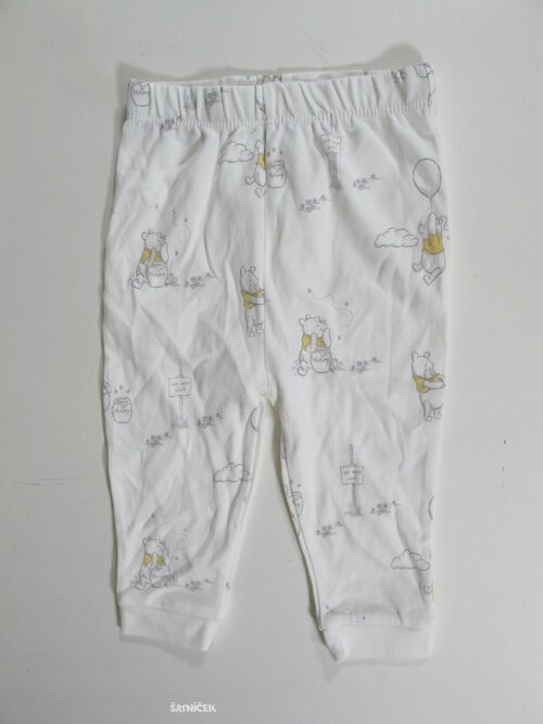 Bílé tepláčky pro kluky s obrázky secondhand