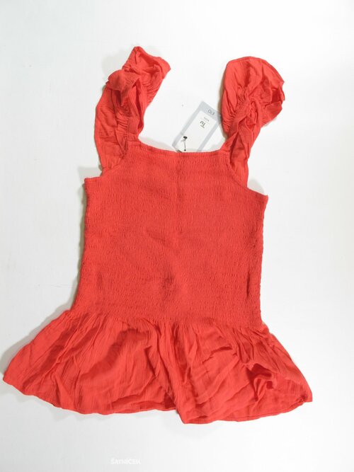 Tunika pro holky červená na ramínka outlet