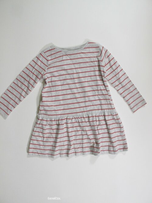 Tunika pro holky  dl rukáv s pruhy secondhnad