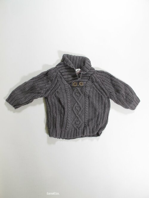 Svetr šedý pro kluky secondhand
