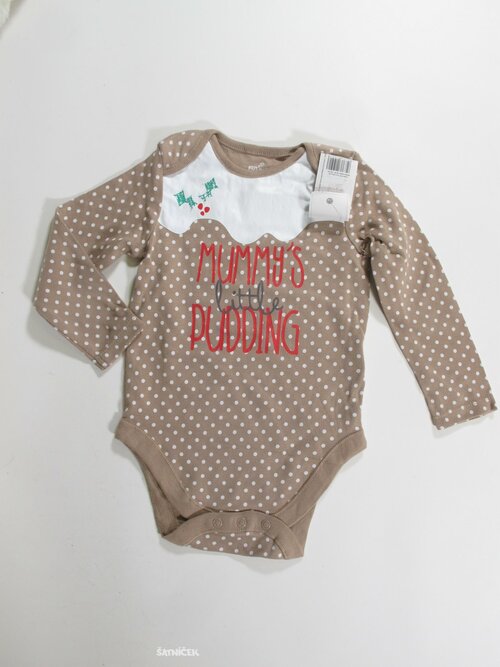 Body dl rukáv s puntíkem pro děti outlet