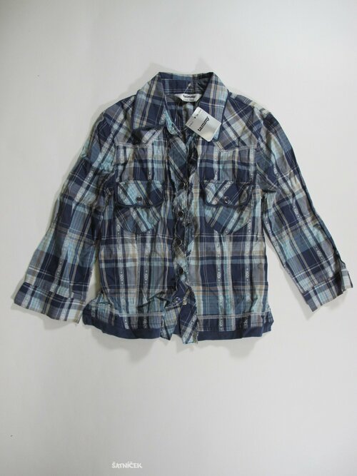 Kostkovaná halenka pro holky secondhand