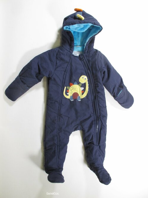 Přechodová kombineza modrá pro kluky secondhand