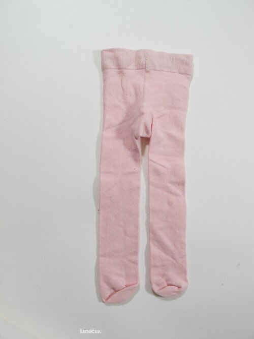 Růžové punčocháčky pro holky secondahnd