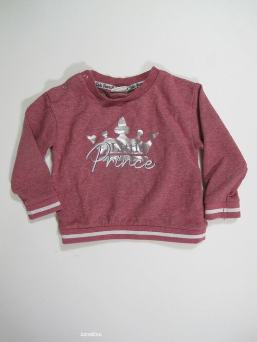 Mikina pro kluky  růžová secondhand