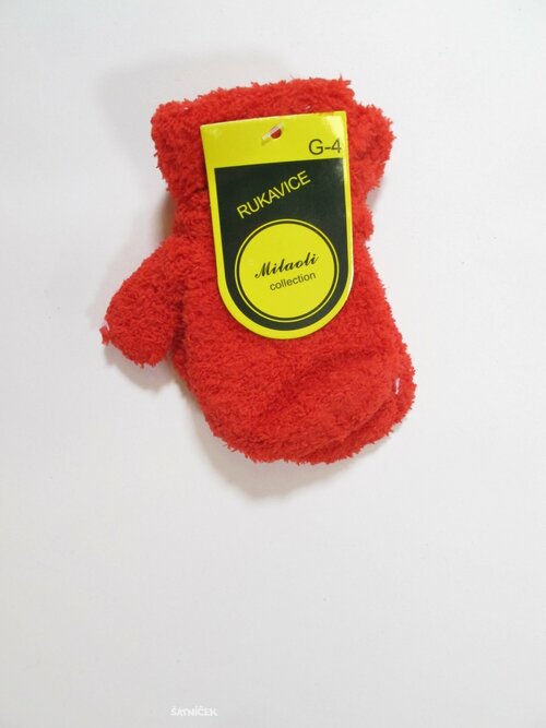 Fleesové rukavice pro holky na šnůrce nové