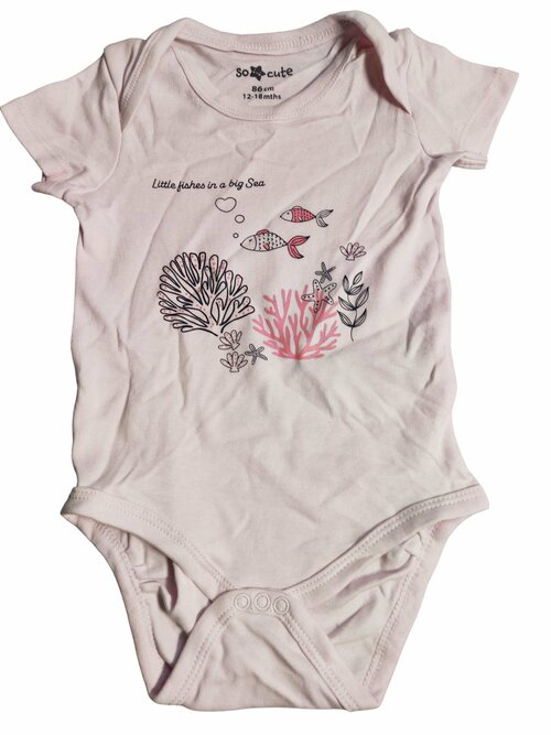 Body krátké růžové pro holky secondhand