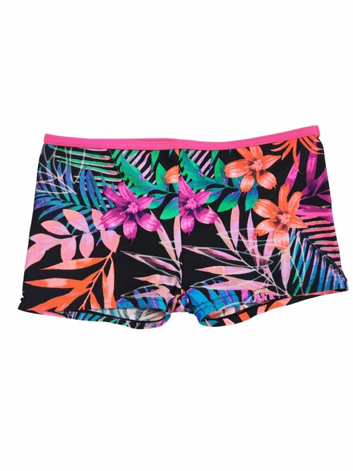 Plavkové kraťasy květinové pro holky secondhand