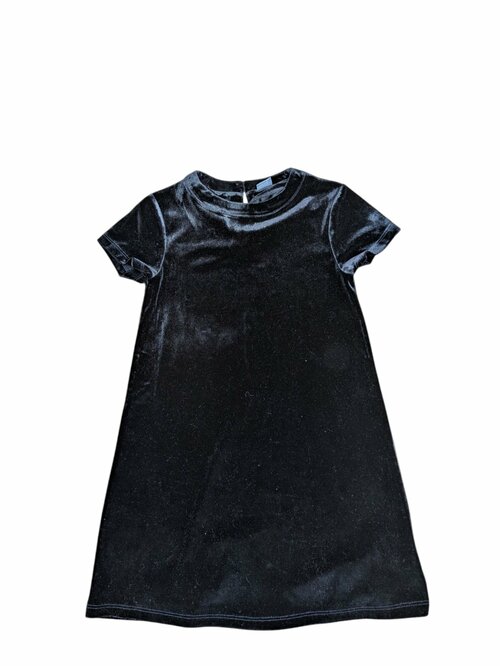 Černé semišové šaty secondhand