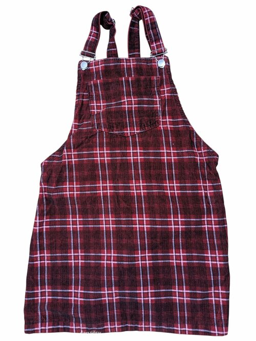 Černo-červená vzorovaná šatovka outlet