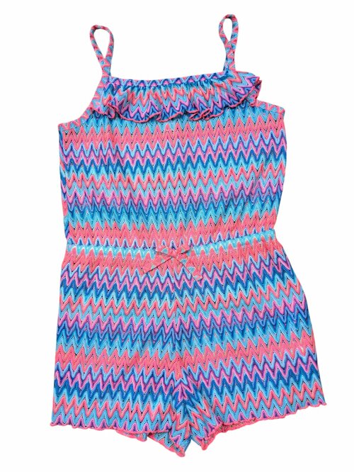 Barevný krátký overal na plavky pro holky secondhand