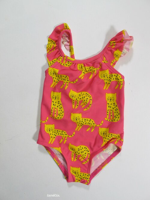 Plavky v celku s obázky secondhand