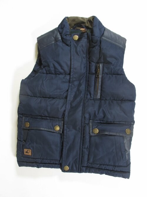 Modrá vesta pro kluky secondhand