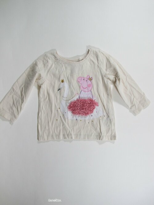 Triko dl.rukáv pro holky světlé  secondhand