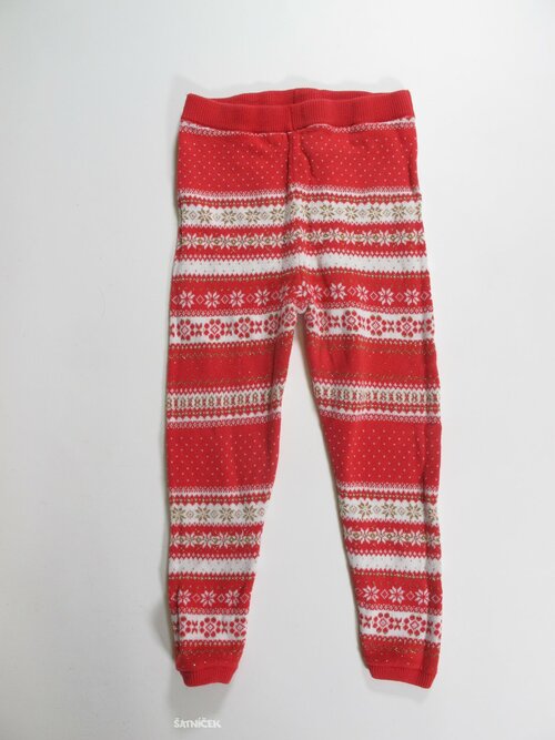 Kamaše pro holky se vzorem secondhand