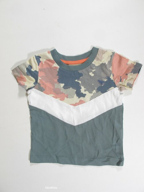 Triko pro kluky maskáčové   secondhand