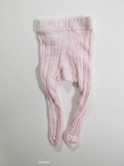 Růžové punčocháčky  pro holky secondhand