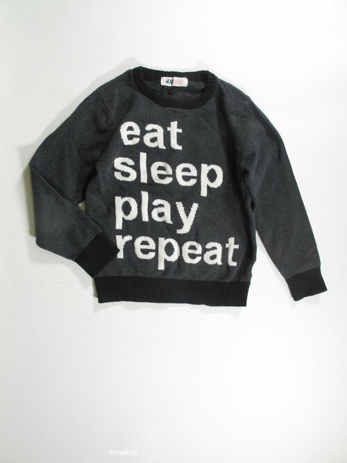 Šedý  svetr pro kluky secondhand