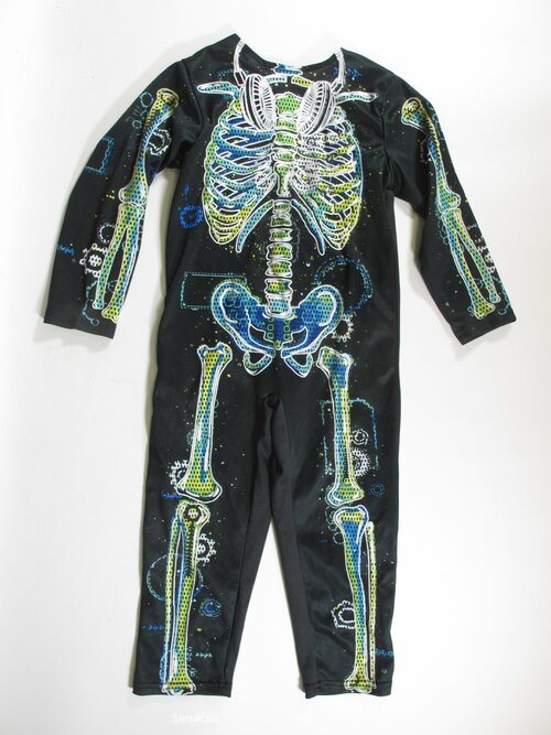 Kostým na karneval pro kluky kostlivec secondhand