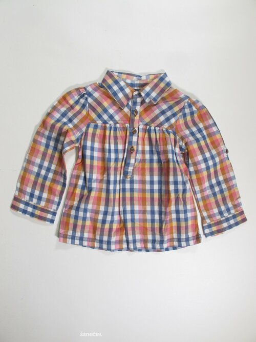Halenka pro holky dl rukáv  kostkovaná secondhand