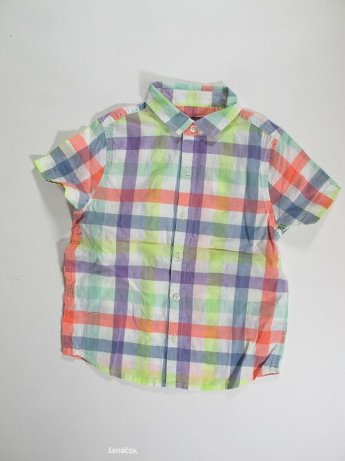Kostkovaná košile pro kluky  secondhnad