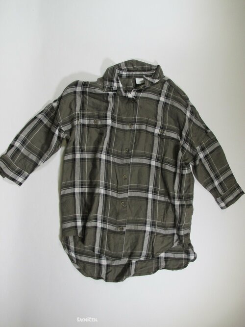 Dívčí kostkovaná košile pro holky secondhand