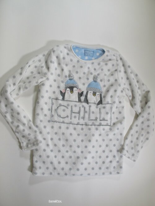Triko dl.rukáv pyžamové pro holky secondhand