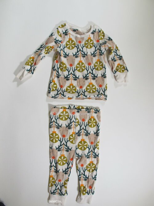 Pyžamo pro kluky vánoční secondhand