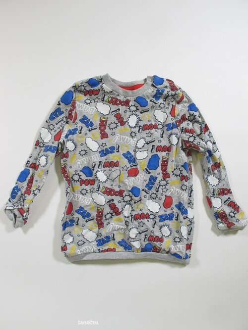 Triko dl.rukáv pro kluky s nápisy secondhand