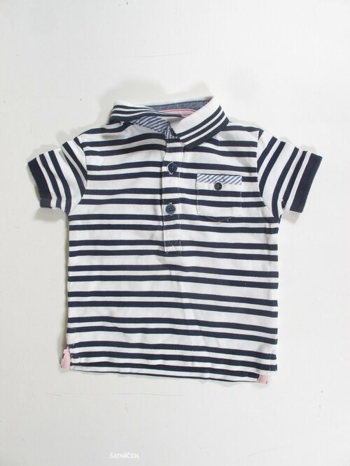 Triko pro kluky bílo modré  secondhand