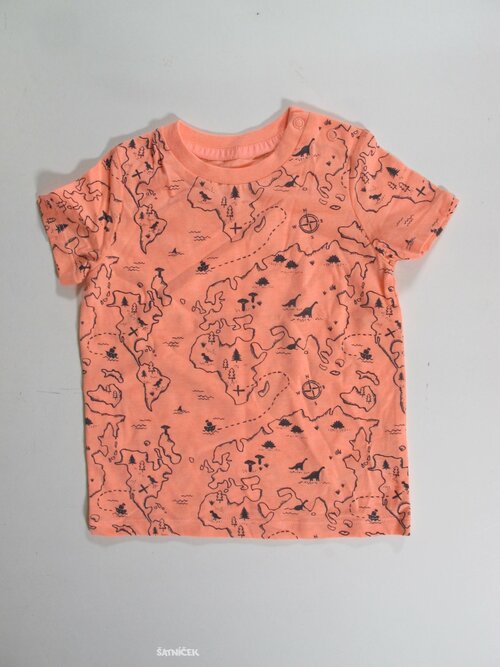 Triko pro kluky s mapou secondhand