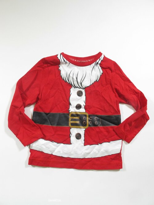 Triko dl.rukáv červené vánoční pro klukysecondhand