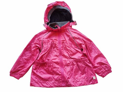 Šustáková bunda růžová pro holky secondhand minymo