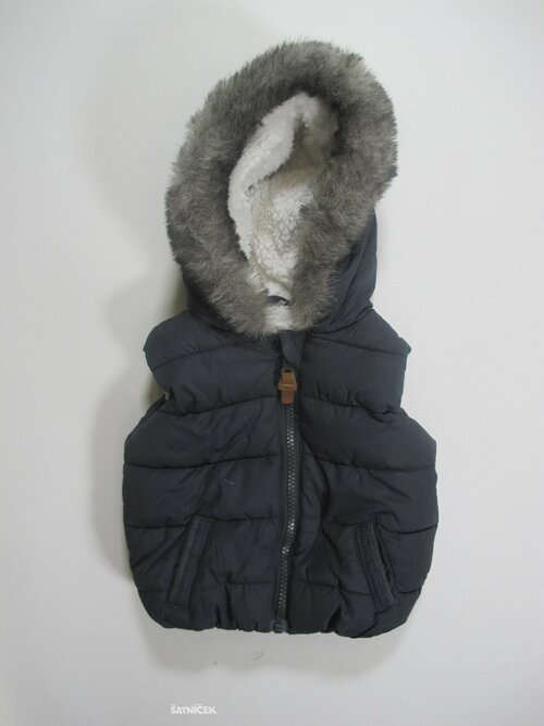 Šedá vesta pro kluky  secondhand