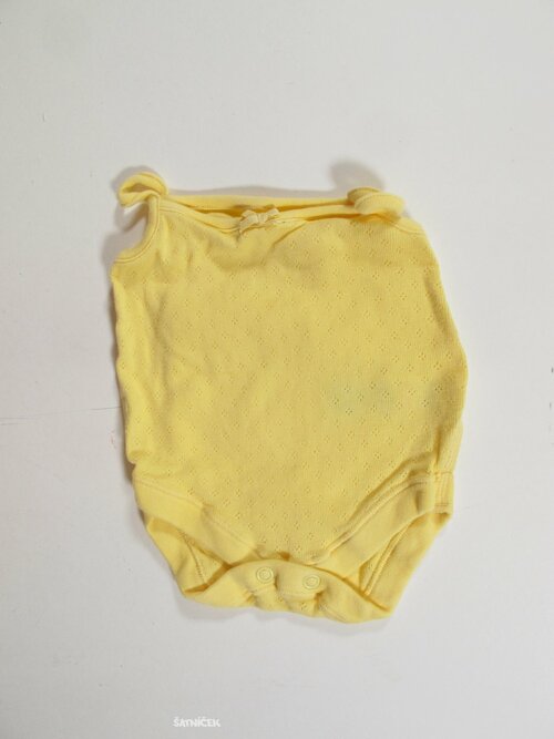 Body pro holky tílkové žluté secondhand