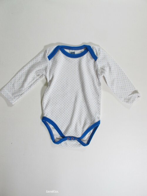 Body dl rukáv pro kluky s puntíkem  nové 