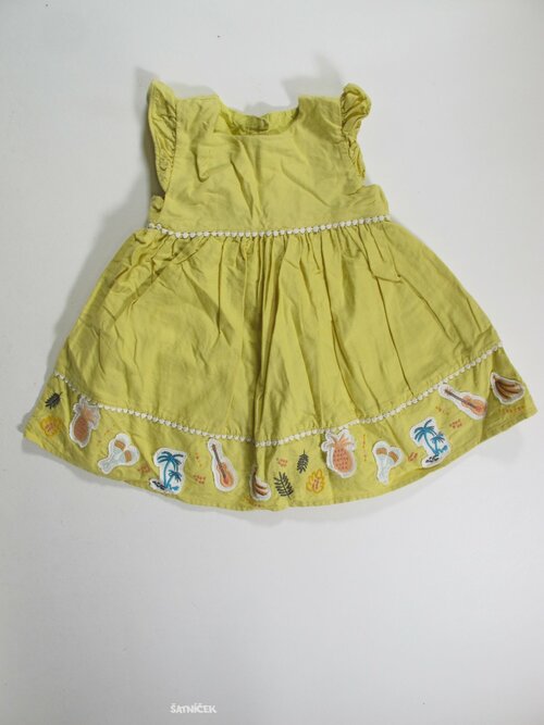 Šaty žluté pro holky  secondhand