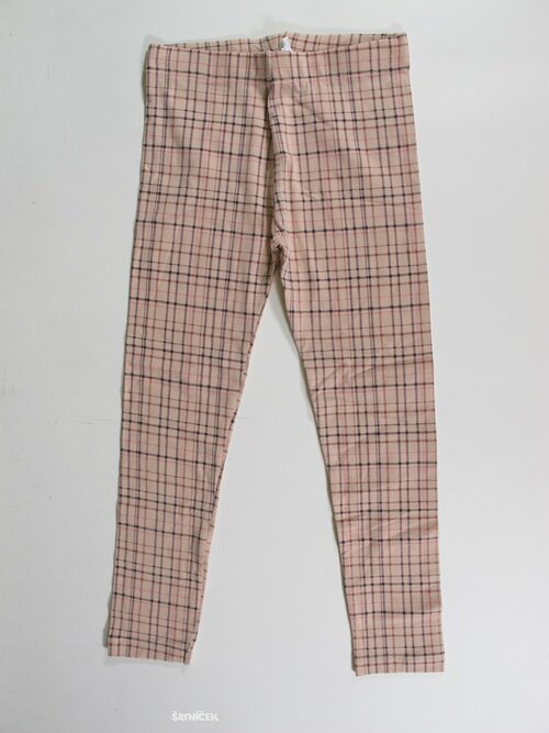 Elastáky kostkované pro holky outlet