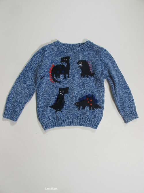 Svetr modrý pro kluky secondhand