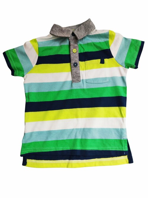 Barevně pruhovaná polokošile pro kluky secondhand TU