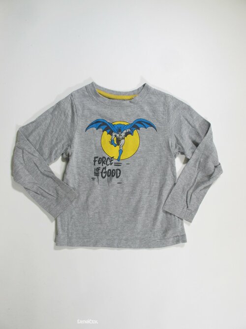 Triko dl.rukáv šedé pro kluky  secondhand