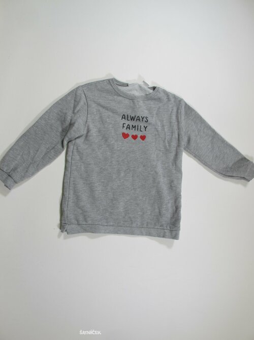 Mikina  pro holky šedá secondhand