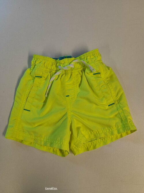 Plavky pro kluky svítivě žluté secondhand