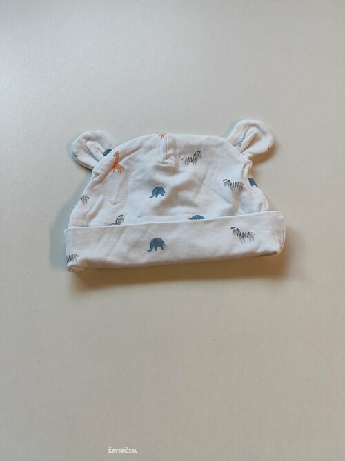 Čepička s ouškama pro děti secondhand