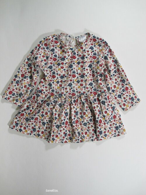Triko dl.rukáv pro holky s kytkami  secondhand