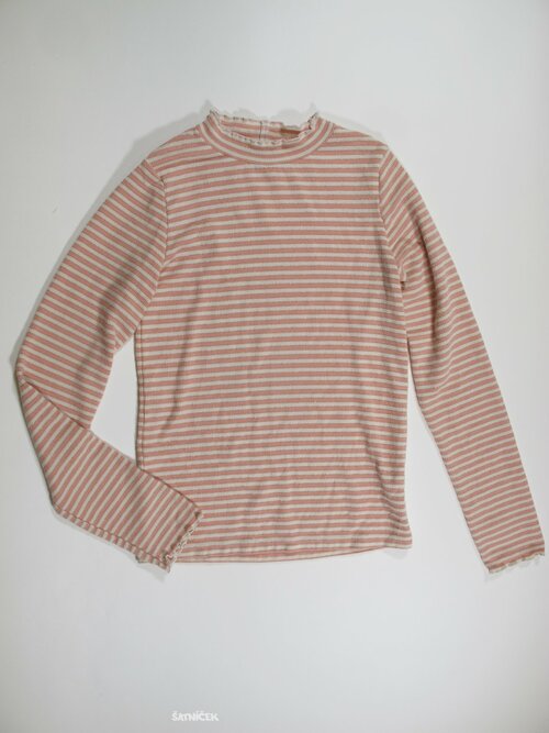 Triko dl.rukáv pro holky s pruhem  secondhand