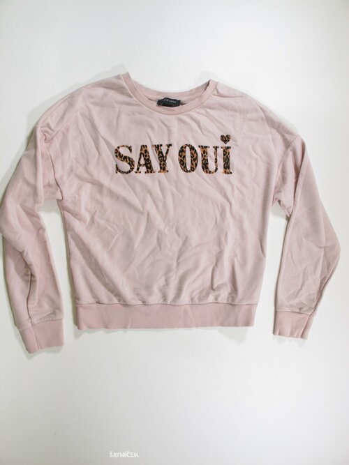 Mikina pro holky růžová secondhand