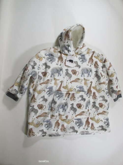 Fleesová mikina s obrázky outlet