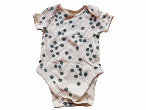 Bílé body se zelenými puntíky secondhand George