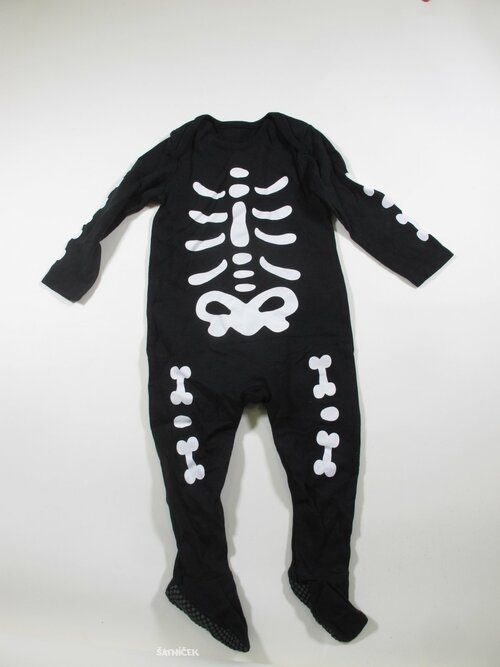 Dupačky pro kluky kostlivec secondhand